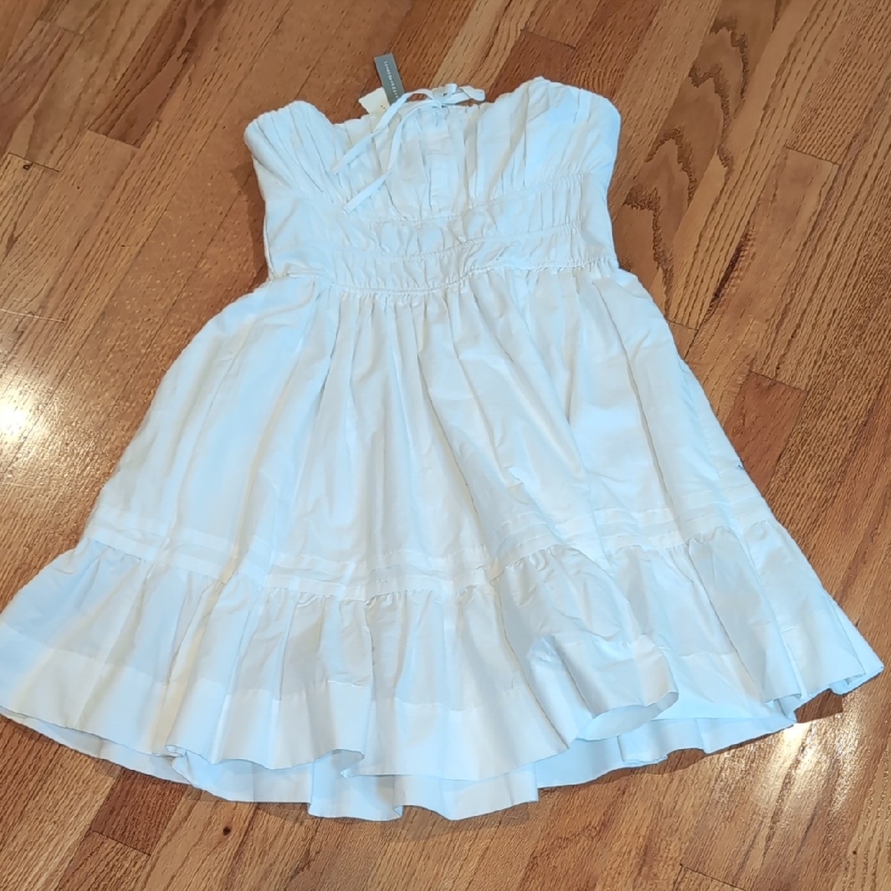 NWT Anthropologie The Somerset Strapless Sundress
